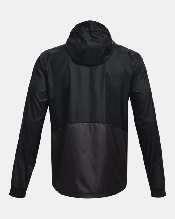 Men's UA Legacy Windbreaker Jacket in Black image number 11
